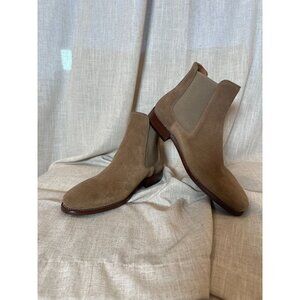 Thursday Boot Co. Tan Suede Chelsea Boots Size 10 – Classic Ankle Boot Quiet Lux